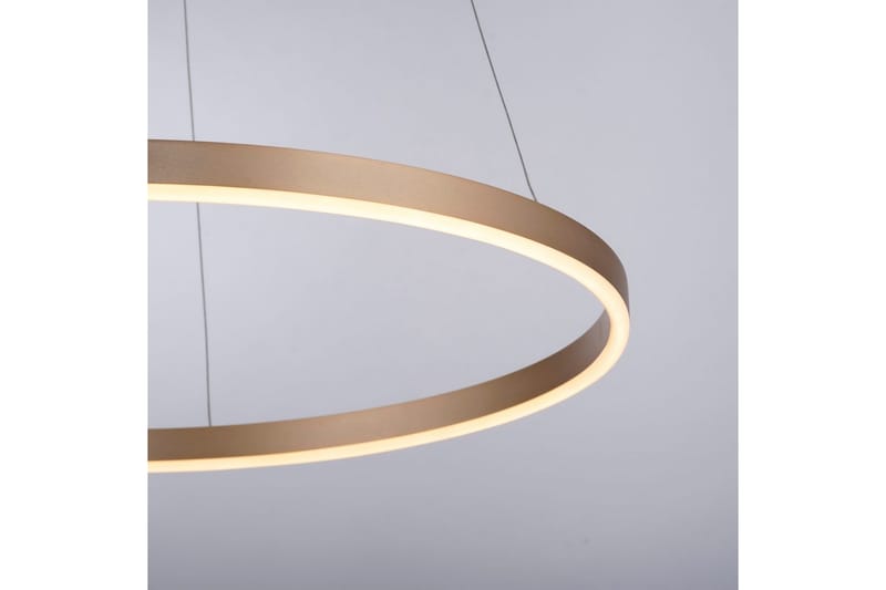 Pendellampe Ritus - 58,5x120x58,5 cm, Messing Matt - Belysning - Innendørsbelysning & Lamper - Taklampe - Pendellamper & Hengelamper