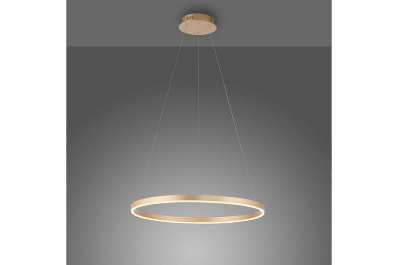 Pendellampe Ritus - 58,5x120x58,5 cm, Messing Matt - Belysning - Innendørsbelysning & Lamper - Taklampe - Pendellamper & Hengelamper