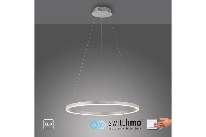 Pendellampe Ritus - 58/5x120x58/5 cm/Aluminium - Belysning - Innendørsbelysning & Lamper - Taklampe - Pendellamper & Hengelamper