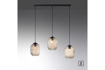 Pendellampe Shitake - 20x150x90 cm, Amber - Belysning - Innendørsbelysning & Lamper - Taklampe - Pendellamper & Hengelamper