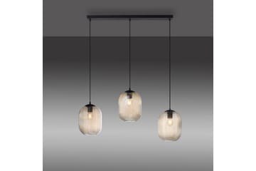 Pendellampe Shitake - 20x150x90 cm, Amber - Belysning - Innendørsbelysning & Lamper - Taklampe - Pendellamper & Hengelamper