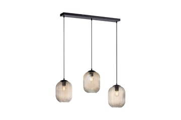 Pendellampe Shitake - 20x150x90 cm, Amber - Belysning - Innendørsbelysning & Lamper - Taklampe - Pendellamper & Hengelamper