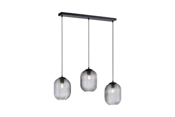 Pendellampe Shitake - 20x150x90 cm, Røykfarget - Belysning - Innendørsbelysning & Lamper - Taklampe - Pendellamper & Hengelamper