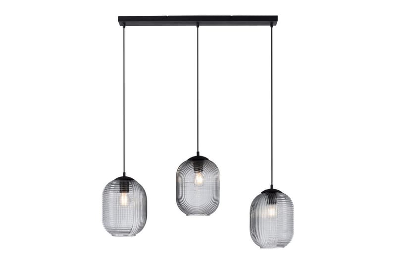 Pendellampe Shitake - 20x150x90 cm, Røykfarget - Belysning - Innendørsbelysning & Lamper - Taklampe - Pendellamper & Hengelamper