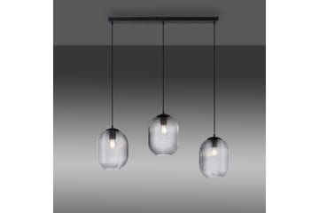 Pendellampe Shitake - 20x150x90 cm, Røykfarget - Belysning - Innendørsbelysning & Lamper - Taklampe - Pendellamper & Hengelamper