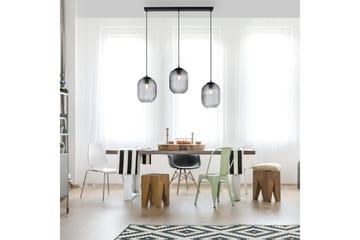 Pendellampe Shitake - 20x150x90 cm, Røykfarget - Belysning - Innendørsbelysning & Lamper - Taklampe - Pendellamper & Hengelamper