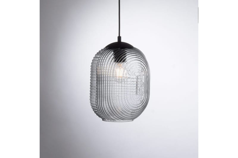 Pendellampe Shitake - 20x150x90 cm, Røykfarget - Belysning - Innendørsbelysning & Lamper - Taklampe - Pendellamper & Hengelamper