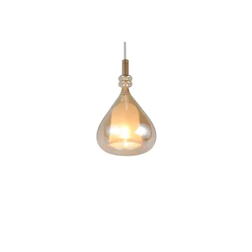 Pendellampe TRIO Aldea - 1 lamper, Rav - Belysning - Innendørsbelysning & Lamper - Taklampe - Pendellamper & Hengelamper