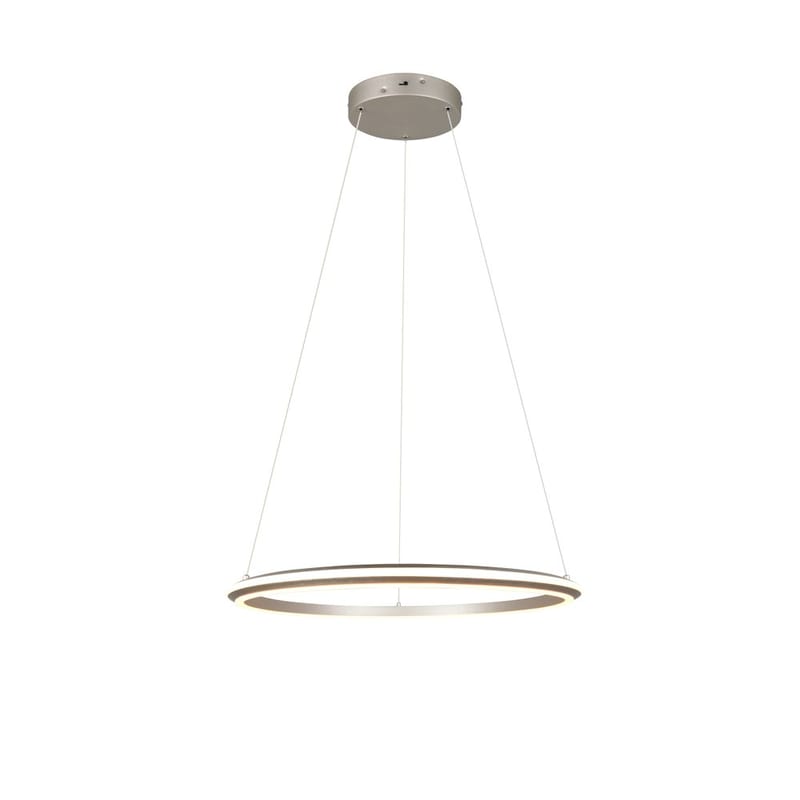 Pendellampe TRIO Amador - 75 cm, Børstet stål - Belysning - Innendørsbelysning & Lamper - Taklampe - Pendellamper & Hengelamper