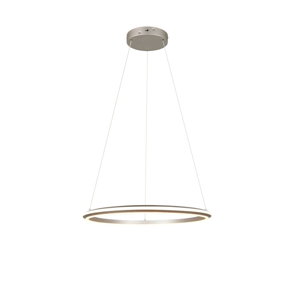 Pendellampe TRIO Amador - 75 cm/Børstet stål