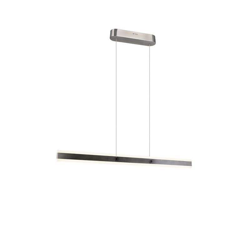 Pendellampe TRIO Arcola - 115 cm, Børstet stål - Belysning - Innendørsbelysning & Lamper - Taklampe - Pendellamper & Hengelamper