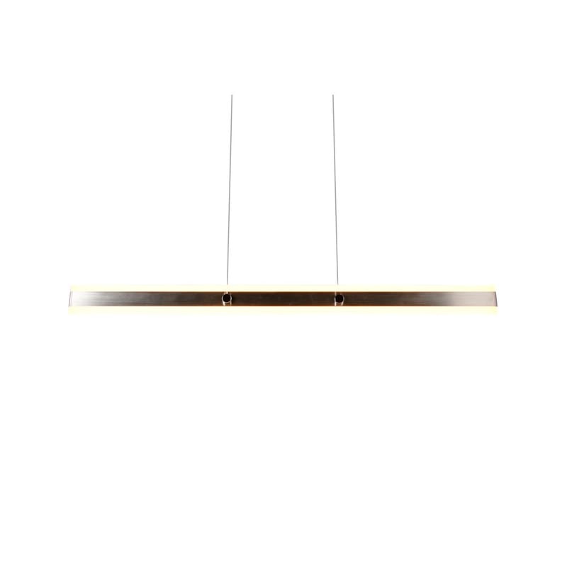 Pendellampe TRIO Arcola - 115 cm, Børstet stål - Belysning - Innendørsbelysning & Lamper - Taklampe - Pendellamper & Hengelamper