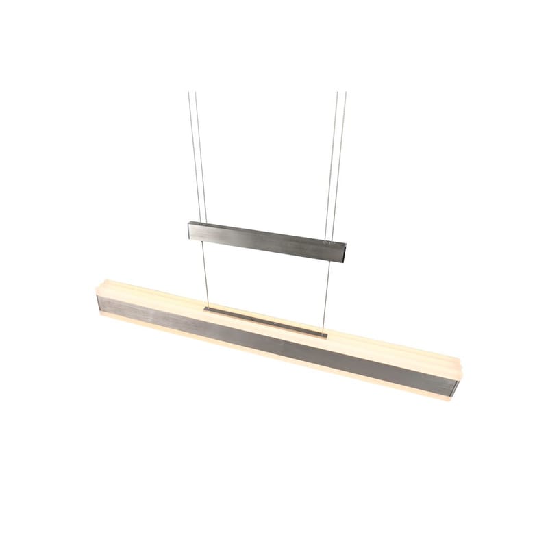 Pendellampe TRIO Arcola - 150 cm, Børstet stål - Belysning - Innendørsbelysning & Lamper - Taklampe - Pendellamper & Hengelamper