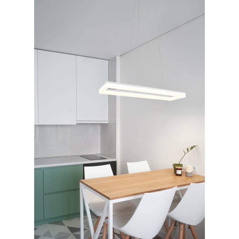 Pendellampe TRIO Camino - Matt hvit - Belysning - Innendørsbelysning & Lamper - Taklampe - Pendellamper & Hengelamper