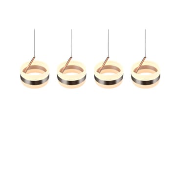Pendellampe TRIO Dios - 4 lamper/Børstet stål - Belysning - Innendørsbelysning & Lamper - Taklampe - Pendellamper & Hengelamper