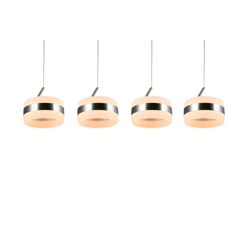 Pendellampe TRIO Dios - 4 lamper/Børstet stål - Belysning - Innendørsbelysning & Lamper - Taklampe - Pendellamper & Hengelamper