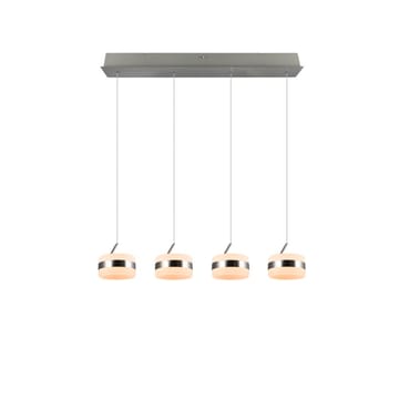 Pendellampe TRIO Dios - 4 lamper/Børstet stål - Belysning - Innendørsbelysning & Lamper - Taklampe - Pendellamper & Hengelamper