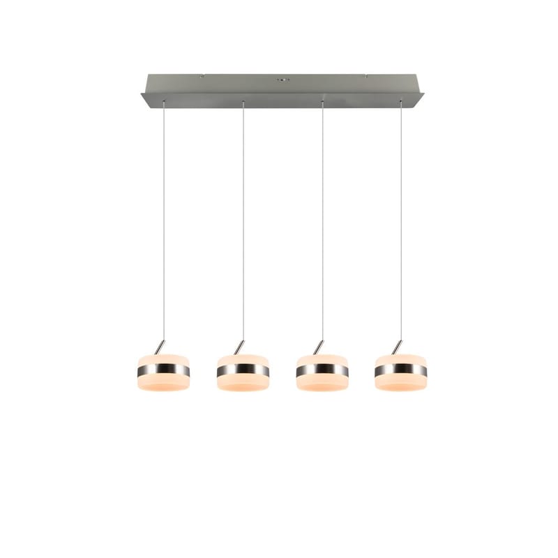 Pendellampe TRIO Dios - 4 lamper/Børstet stål - Belysning - Innendørsbelysning & Lamper - Taklampe - Pendellamper & Hengelamper