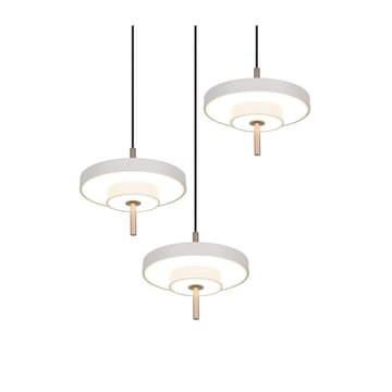 Pendellampe TRIO Keaton - 3 lamper, Varm Grå - Belysning - Innendørsbelysning & Lamper - Taklampe - Pendellamper & Hengelamper