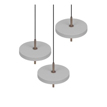 Pendellampe TRIO Keaton - 3 lamper, Varm Grå - Belysning - Innendørsbelysning & Lamper - Taklampe - Pendellamper & Hengelamper