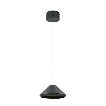 Pendellampe TRIO Laguna - 1 lampe, Matt svart - Belysning - Innendørsbelysning & Lamper - Taklampe - Pendellamper & Hengelamper