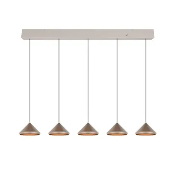 Pendellampe TRIO Laguna - 5 lamper, Coffee - Belysning - Innendørsbelysning & Lamper - Taklampe - Pendellamper & Hengelamper