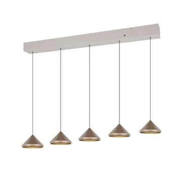 Pendellampe TRIO Laguna - 5 lamper, Coffee - Belysning - Innendørsbelysning & Lamper - Taklampe - Pendellamper & Hengelamper