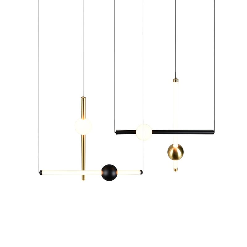 Pendellampe TRIO Melita - 110 cm/Matt svart - Belysning - Innendørsbelysning & Lamper - Taklampe - Pendellamper & Hengelamper