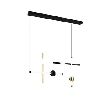 Pendellampe TRIO Melita - 110 cm/Matt svart - Belysning - Innendørsbelysning & Lamper - Taklampe - Pendellamper & Hengelamper