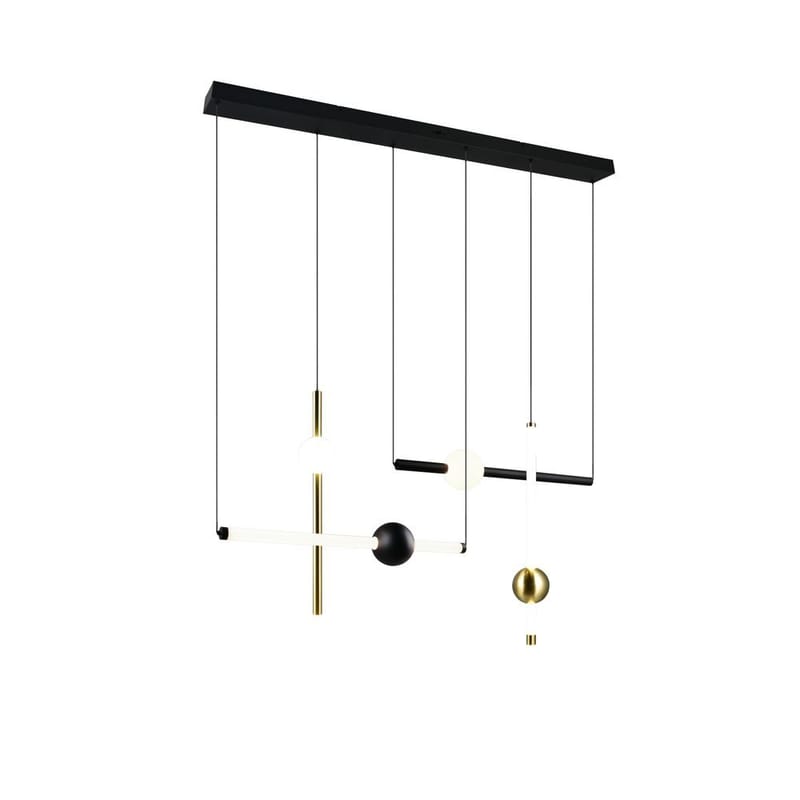 Pendellampe TRIO Melita - 110 cm/Matt svart - Belysning - Innendørsbelysning & Lamper - Taklampe - Pendellamper & Hengelamper