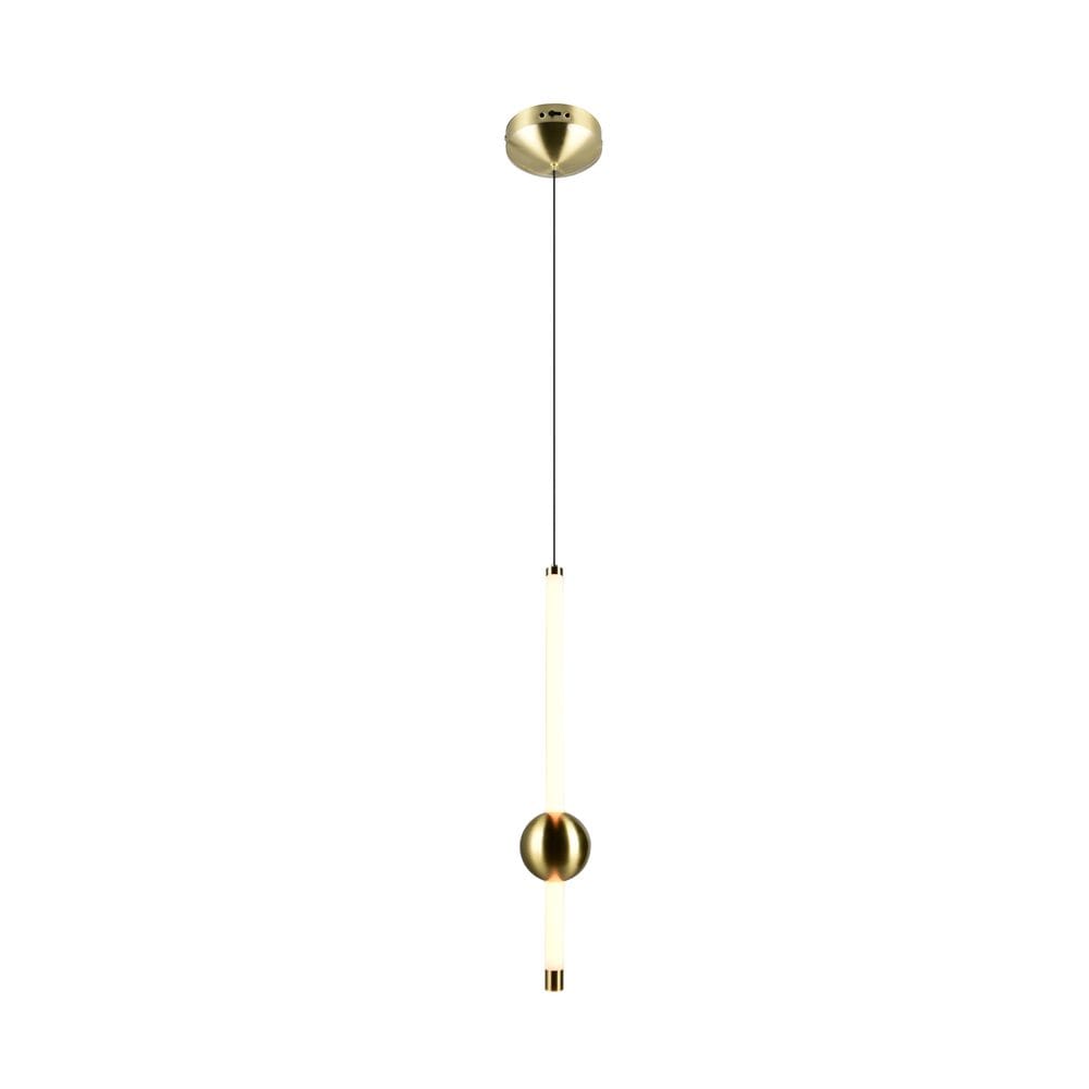 Pendellampe TRIO Melita - 13 cm, Matt messing