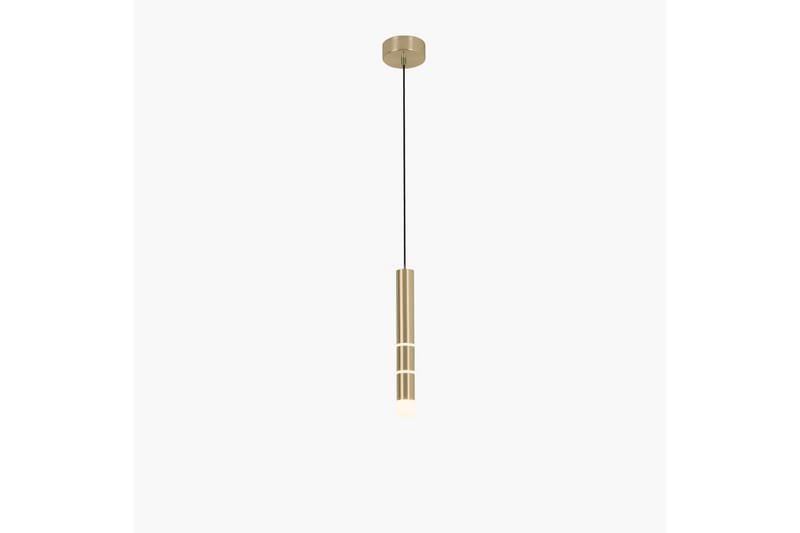 Pendellampe Pure Vega - 12x120x12 cm, Messing Matt - Belysning - Innendørsbelysning & Lamper - Taklampe - Pendellamper & Hengelamper