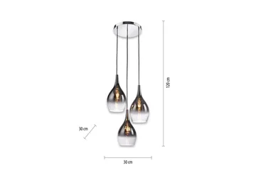 Pendellampe Pilua - 43x120x43 cm - Belysning - Innendørsbelysning & Lamper - Taklampe - Pendellamper & Hengelamper