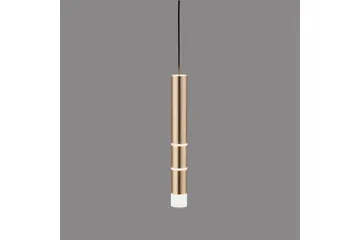 Pendellampe Pure Vega - 12x120x12 cm, Messing Matt - Belysning - Innendørsbelysning & Lamper - Taklampe - Pendellamper & Hengelamper