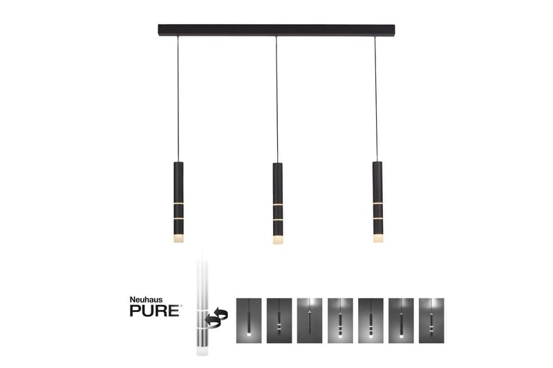 Pendellampe Pure Vega - 5x120x120 cm, Svart - Belysning - Innendørsbelysning & Lamper - Taklampe - Pendellamper & Hengelamper