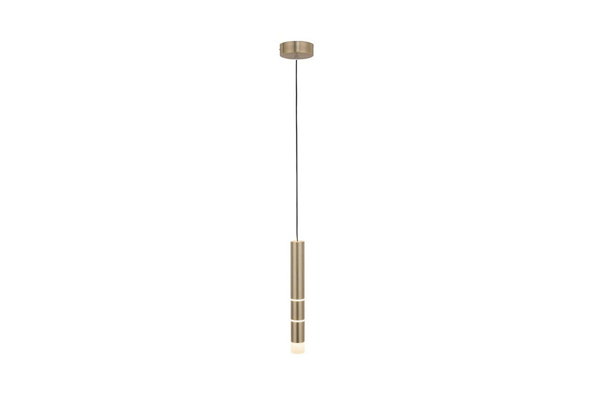 Pendellampe Pure Vega - 12x120x12 cm, Messing Matt