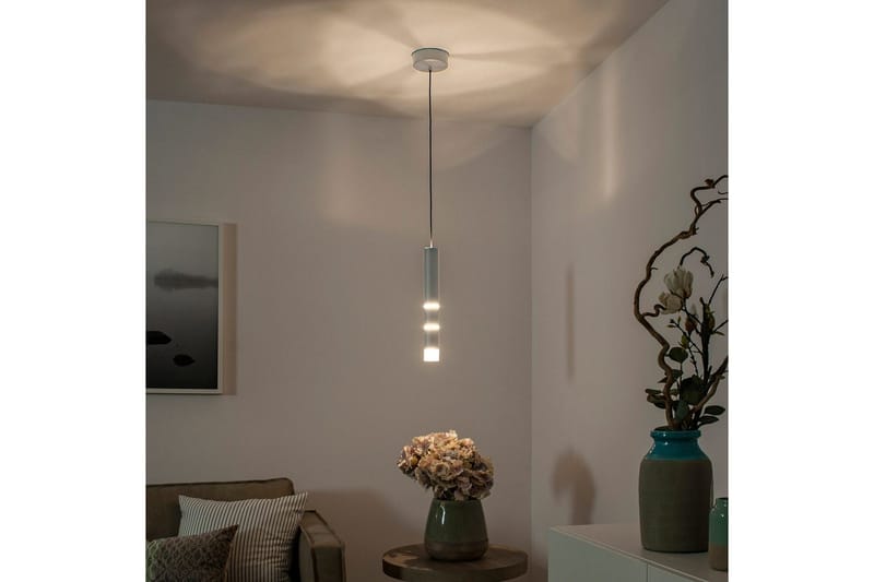 Pendellampe Pure Vega - 12x120x12 cm, Aluminium - Belysning - Innendørsbelysning & Lamper - Taklampe - Pendellamper & Hengelamper