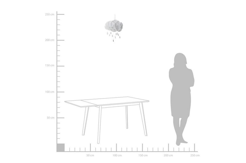 Ailenne Taklampe 35 cm - Hvit - Belysning - Innendørsbelysning & Lamper - Taklampe - Pendellamper & Hengelamper