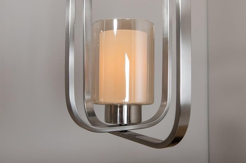 Aludra Pendellampe Dimbar LED Stor - Sølv - Belysning - Innendørsbelysning & Lamper - Taklampe - Pendellamper & Hengelamper