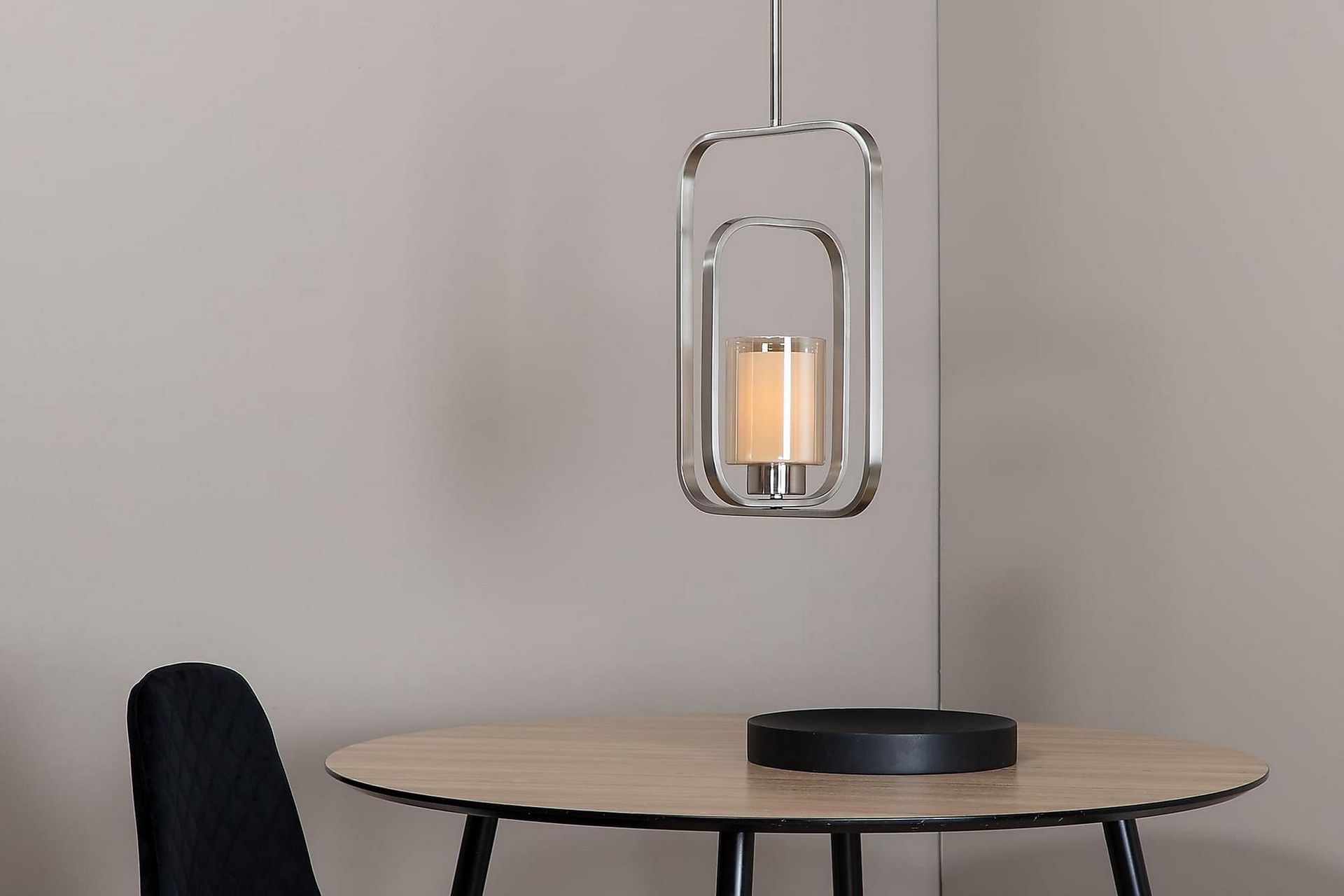 Aludra Pendellampe Dimbar LED Stor - Sølv - Belysning - Innendørsbelysning & Lamper - Taklampe - Pendellamper & Hengelamper