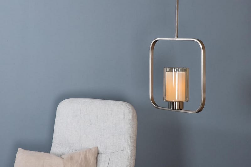 Aludra Pendellampe Dimbar LED Medium - Sølv - Belysning - Innendørsbelysning & Lamper - Taklampe - Pendellamper & Hengelamper