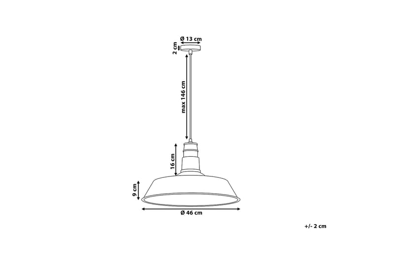 Bayou Taklampe 9 cm - Hvit - Belysning - Innendørsbelysning & Lamper - Taklampe - Pendellamper & Hengelamper