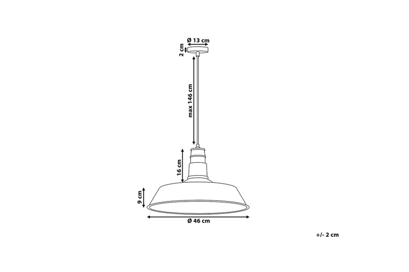 Bayou Taklampe 9 cm - Hvit - Taklampe kjøkken - Vinduslampe hengende - Vinduslampe - Pendellamper & Hengelamper - Soveromslampe - Stuelampe
