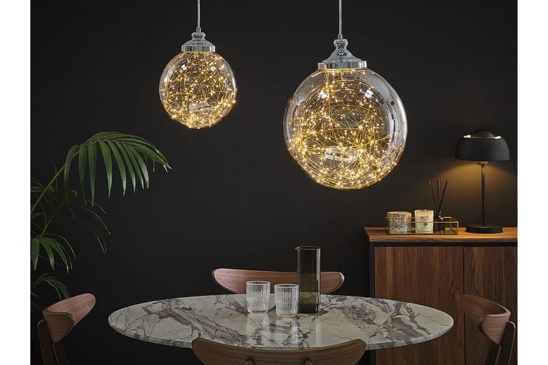 Beni Taklampe Stor - Sølv - Belysning - Innendørsbelysning & Lamper - Taklampe - Pendellamper & Hengelamper