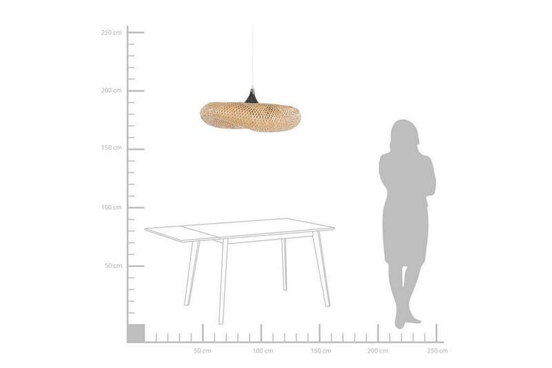 Boyne Taklampe Liten - Bambus / Lysebrun - Belysning - Innendørsbelysning & Lamper - Taklampe - Pendellamper & Hengelamper