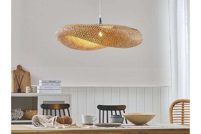 Boyne Taklampe Liten - Bambus / Lysebrun - Belysning - Innendørsbelysning & Lamper - Taklampe - Pendellamper & Hengelamper
