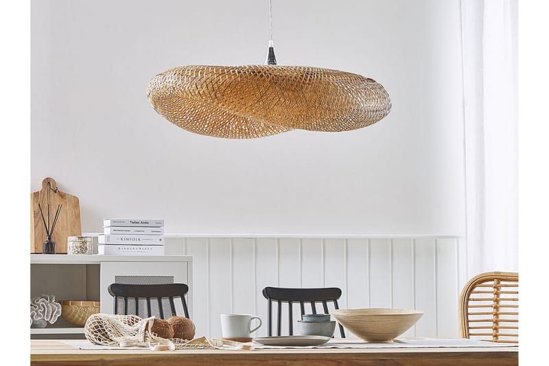 Boyne Taklampe Liten - Bambus / Lysebrun - Belysning - Innendørsbelysning & Lamper - Taklampe - Pendellamper & Hengelamper