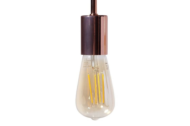 Buet Taklampe 12 cm - Kobber - Taklampe kjøkken - Vinduslampe hengende - Vinduslampe - Pendellamper & Hengelamper - Soveromslampe - Stuelampe