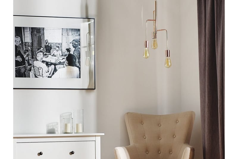 Buet Taklampe 12 cm - Kobber - Belysning - Innendørsbelysning & Lamper - Taklampe - Pendellamper & Hengelamper