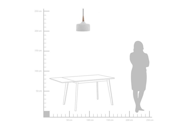 Burano Taklampe 24 cm - Hvit - Belysning - Innendørsbelysning & Lamper - Taklampe - Pendellamper & Hengelamper